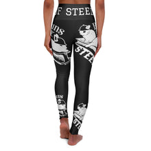 Load image into Gallery viewer, Buns Of Steel Black Leggings (Ladies)