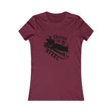 Load image into Gallery viewer, Buns Of Steel Tee (Ladies)