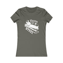 Load image into Gallery viewer, Buns Of Steel Tee (Ladies)