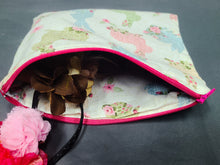 Load image into Gallery viewer, Hippie Bunny Zipper Pouch