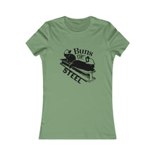 Load image into Gallery viewer, Buns Of Steel Tee (Ladies)